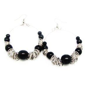 Earring Black 4-2