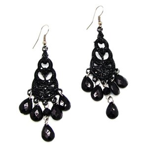 Earring Black 4-3