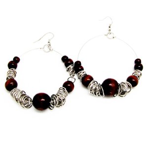 Earring Brown 1-2