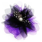 Hairclip Purple 2-5