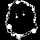 Necklace White 3-3