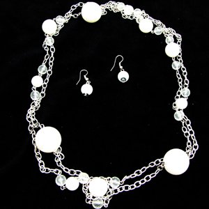 Necklace White 3-3