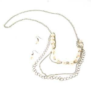 Necklace White 3-5