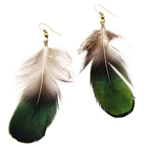 Earring Feather 1-2