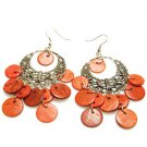 Earring Orange 1-4