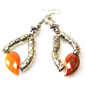 Earring Orange 1-5