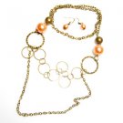 Necklace Orange 1-4