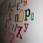 Nursery Wall Letters Alphabet Set Unfinished MDF Wood Ready to paint
