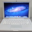 MacBook 13, White, 2.4GHz, 2GB, 160GB, iLife '19, Lion, MB403LL/A, A1181, New-Battery