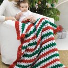 Holiday Striped Throw