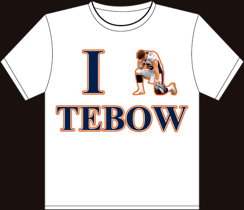 tebow t shirt