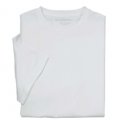 Harriton M1 Blank White T-shirt - Size Small
