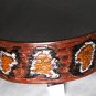 Collector's Snake Skin Designed Leather Bracelet I-188