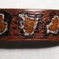 Collector's Snake Skin Designed Leather Bracelet I-188