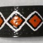 Collector's Native American Design Leather Bracelet I-189