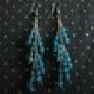 Blue dangles
