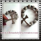 Black and Silver Cross