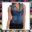 Denim Vest ( Small )
