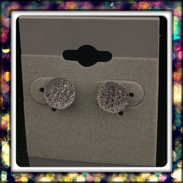 Handmade Clear Ice Studs