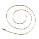 18 inch Sterling Silver Snake Chain