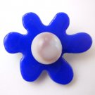 Abstract Fused Glass Pin