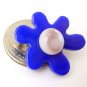 Abstract Fused Glass Pin