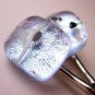 Dichroic Glass Bobby Pins