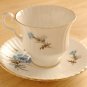 Vintage Royal Windsor Daisy and Thistle Floral Tea Cup Soy Wax Candle - your choice scent
