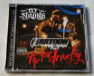Kartoon - The 1st Driveby (CD) [NEW] 40 Glocc, Turf Talk