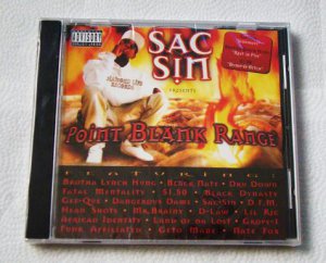 Sac Sin - Point Blank Range (CD) [NEW] Brotha Lynch Hung, Dru Down