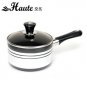 Houte cooking pot-16cm-one side hand grip-silver