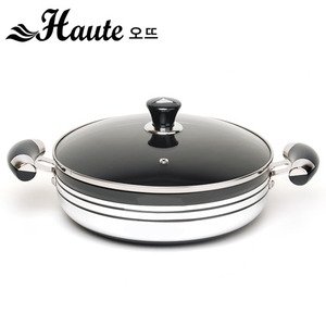 Houte cooking pots-24cm stew-silver