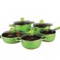 Flower green pot sets- 4 pcs