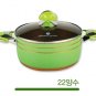 Flower green pot sets- 4 pcs