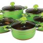 Flower green pot sets- 4 pcs