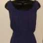DONNA RICCO WOMEN'S JEWEL NECKLINE SILK DRESS