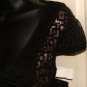 MARC NEW YORK WOMENS BLACK FRONT ZIP LACE DRESS