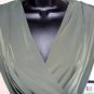 MARC NEW YORK WOMENS FITTED V-NECK DRESS WITH BELT