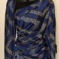 MARC NEW YORK WOMENS LONG SLEEVE RUFFLE FRONT DRESS