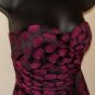 JESSICA SIMPSON WOMENS STRAPLESS  DRESS WITH SIDE SASH