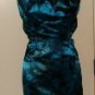 ADRIANNA PAPELL WOMENS FLORAL PRINT  V-NECK DRESS