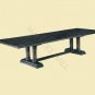 Espresso Tuscan Rectangle Dining Table Leaf Leaves