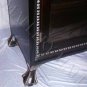 Gothic Old World Black Curio Wine Cabinet Iron Doors