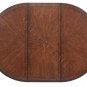 Royal Pedestal 84" Round Table Side Arm Chairs Leather