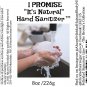 Sale 29% off!!!! Promise "It's Natural" Hand Sanitizerâ�¢