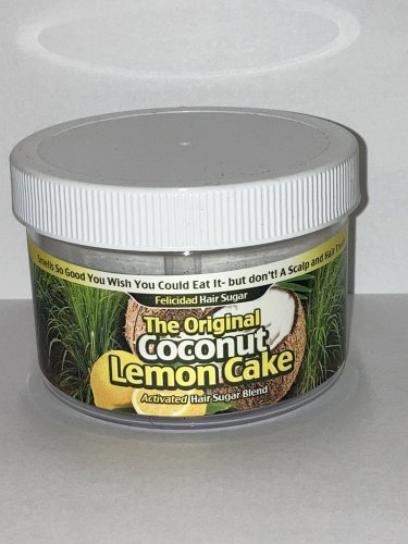 SATURDAY SALE! Coconut Lemon Cake Hair Sugar (8oz)