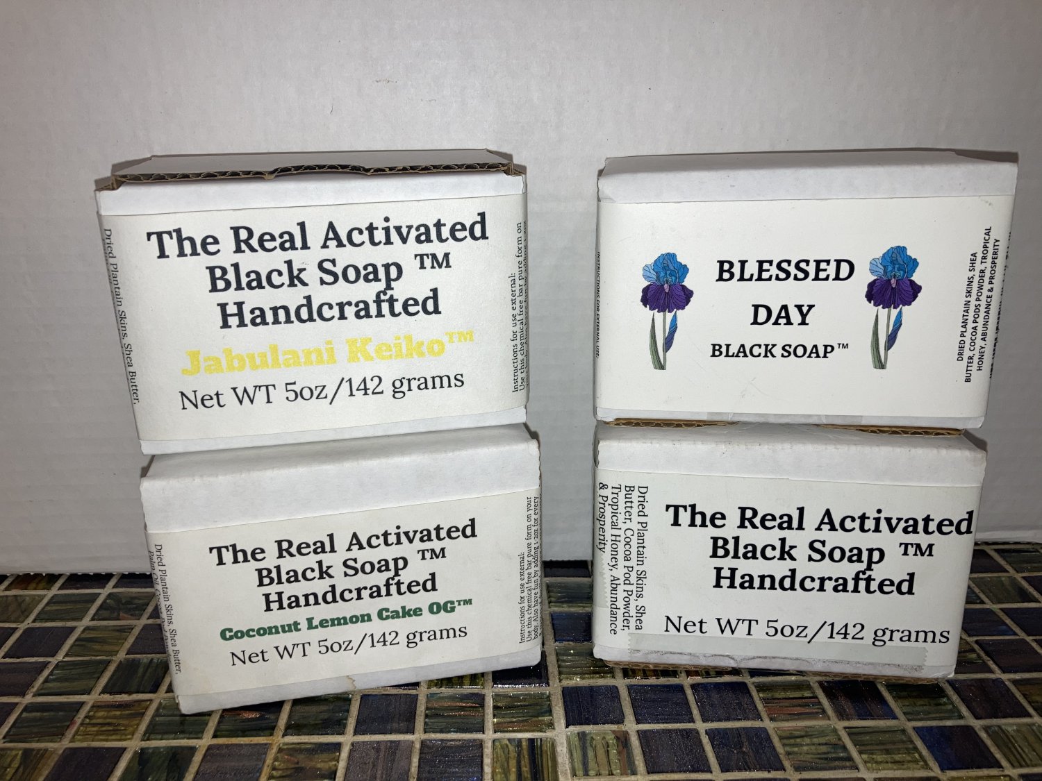 Caterpillars & Butterflies -The Real Activated Black Soap 5oz