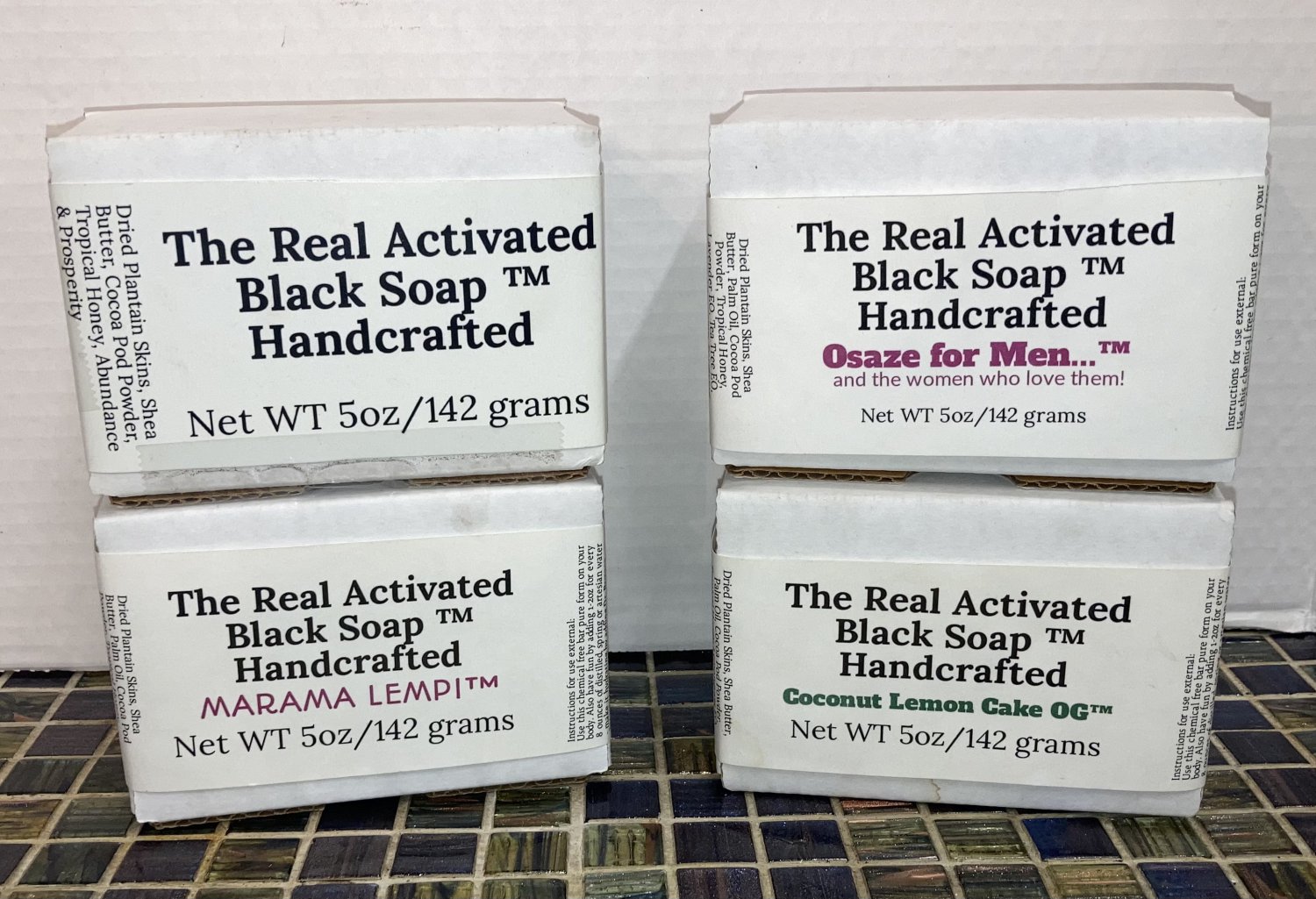Couples Combo- The Real Activated Black Soap 5oz