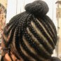 4 Pack Classic Deep Renaissance Trim & Classic Style Cornrows (medium density kinky curly hair)