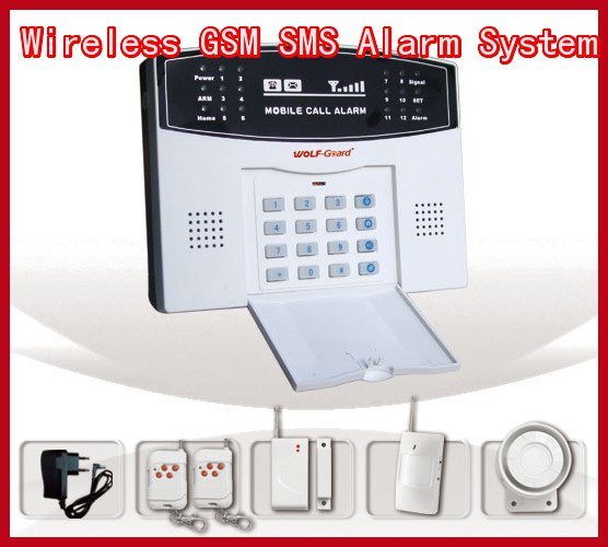 GSM Home Security Alarm Systems With Voice and Intercom (YL-007M2A)